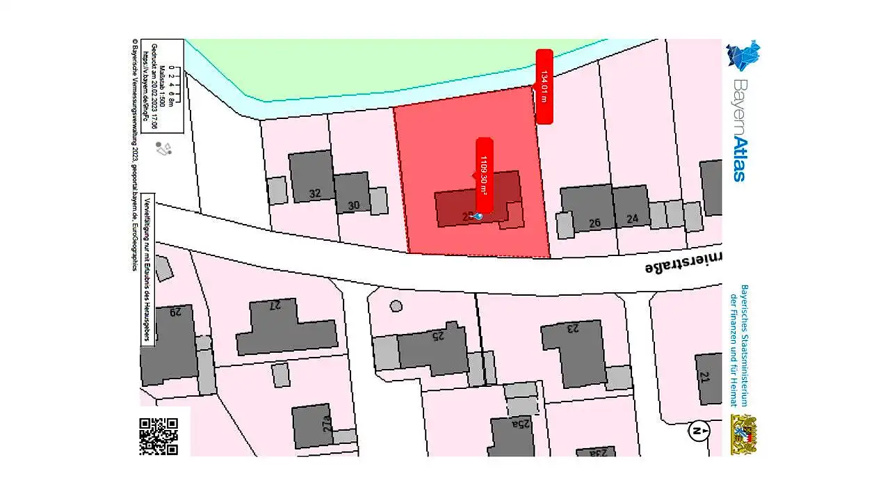 Wohngrundstück in Straubing — Ansicht 2, 1.117 m²