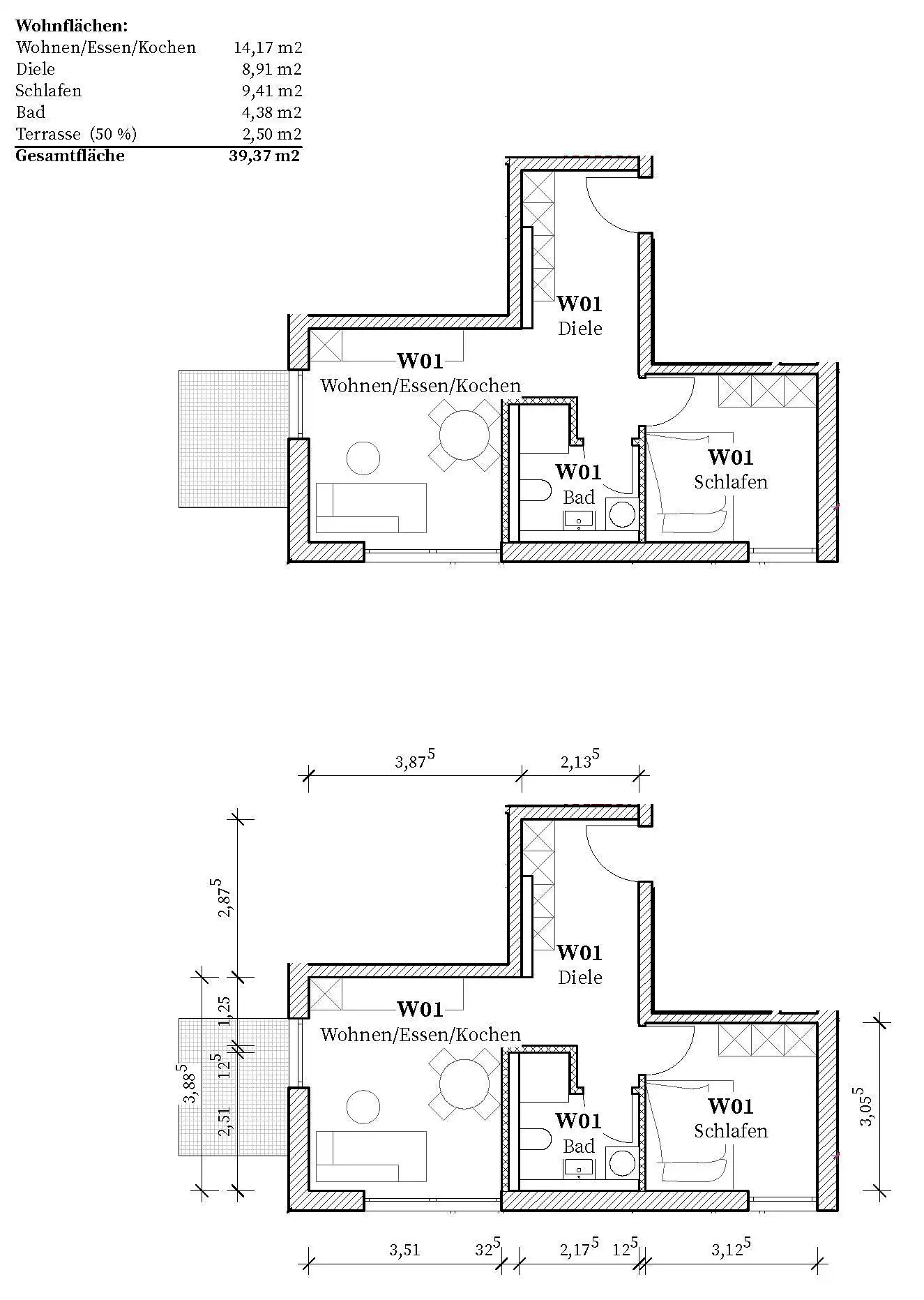 Eigentumswohnung in Straubing — Ansicht 10, 39 m²