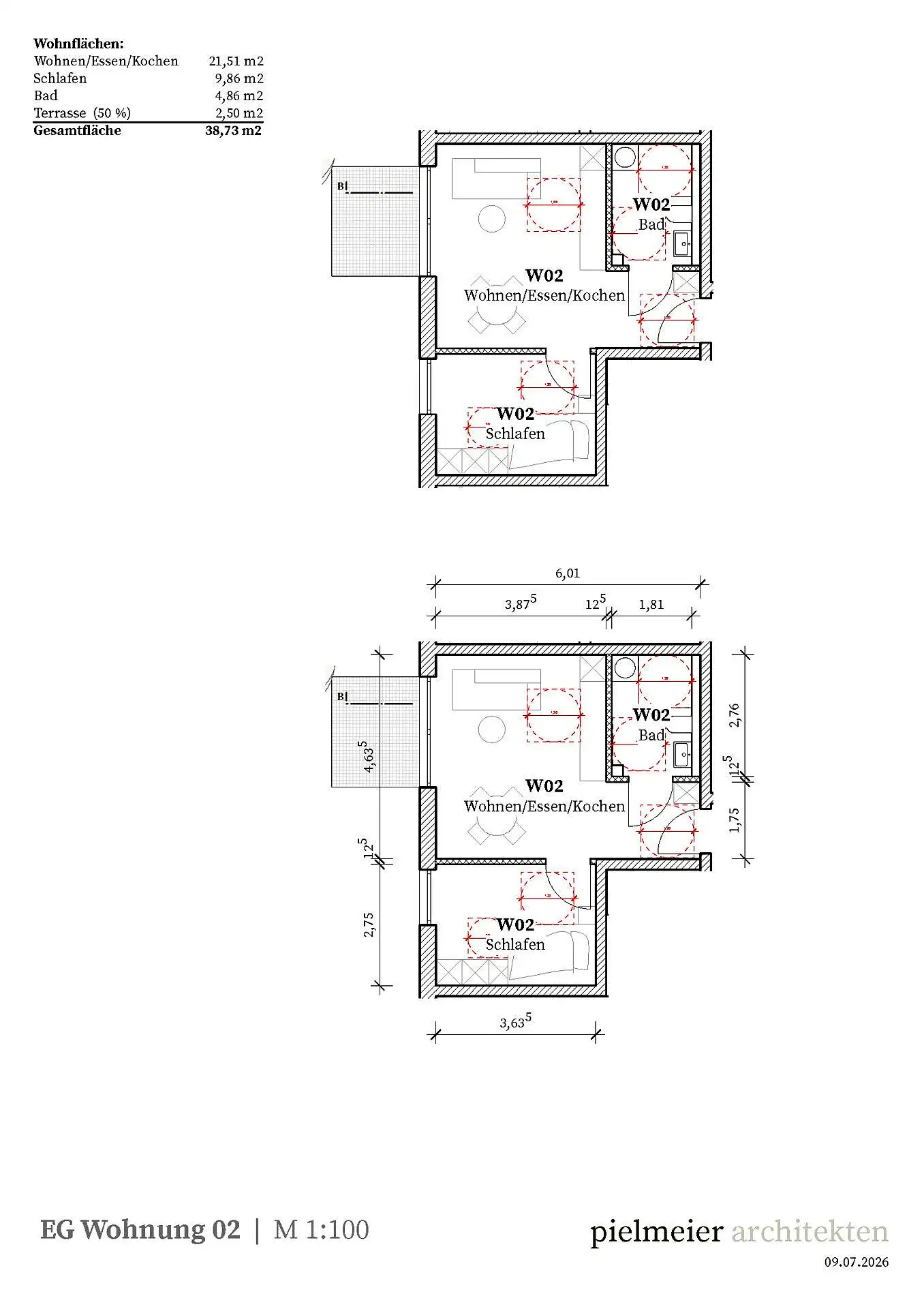 Eigentumswohnung in Straubing — Ansicht 7, 39 m²