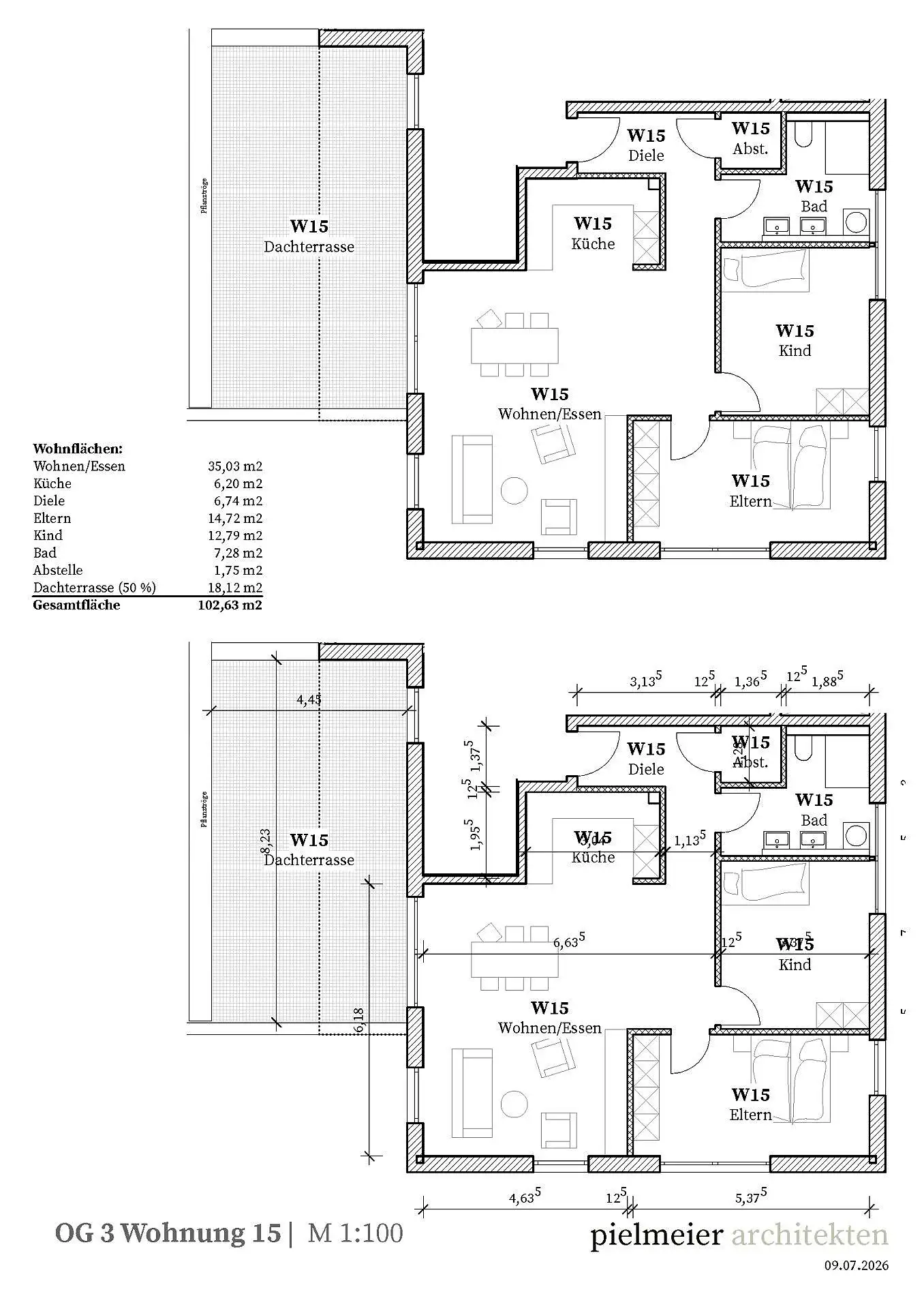 Eigentumswohnung in Straubing — Ansicht 7, 107 m²