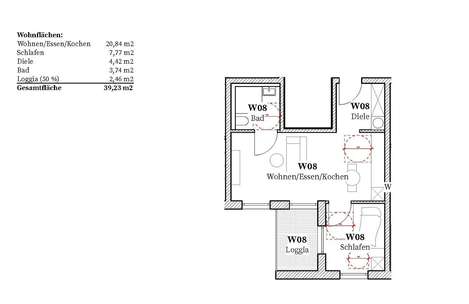 Eigentumswohnung in Straubing — Ansicht 7, 39 m²