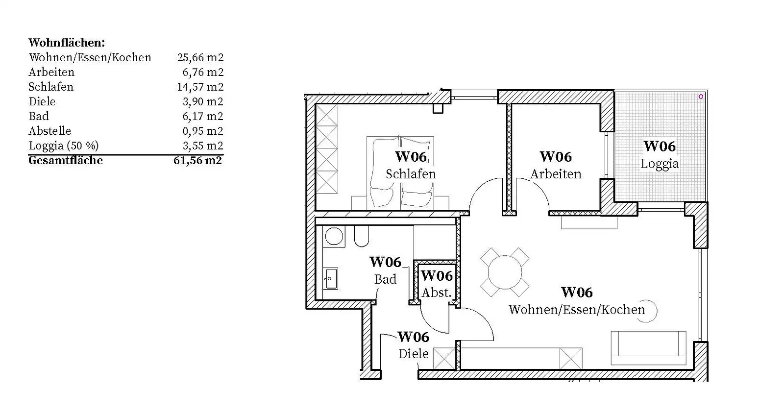 Eigentumswohnung in Straubing — Ansicht 7, 62 m²