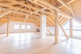 Loft im Dachgeschoss - Architektenhaus mit großem Grundstück | 1.600m² | Terrasse | Kamin