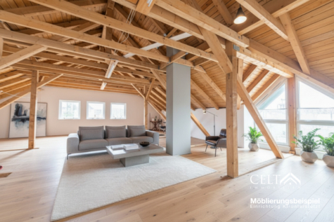 Architektenhaus mit großem Grundstück | 1.600m² | Terrasse | Kamin, 94550 Künzing, Einfamilienhaus