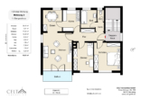 Grundriss - Stadtnahe Straubinger Eigentumswohnung | 4-Zimmer mit Balkon, Keller & Charme