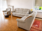 Wohnzimmer - Stadtnahe Straubinger Eigentumswohnung | 4-Zimmer mit Balkon, Keller & Charme
